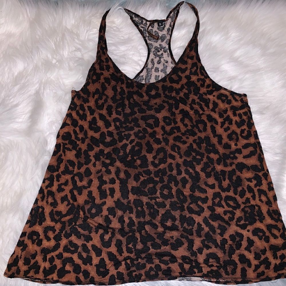 Joes jeans cheetah top 